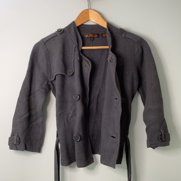 Ben Sherman Double Breasted Sweater - Picture 3 of 6